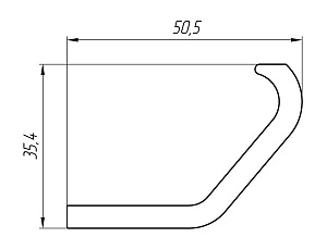 Алюминиевый профиль для авто и вагоностроения АТ-1829
